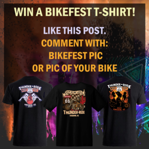 Win a BikeFest T-Shirt