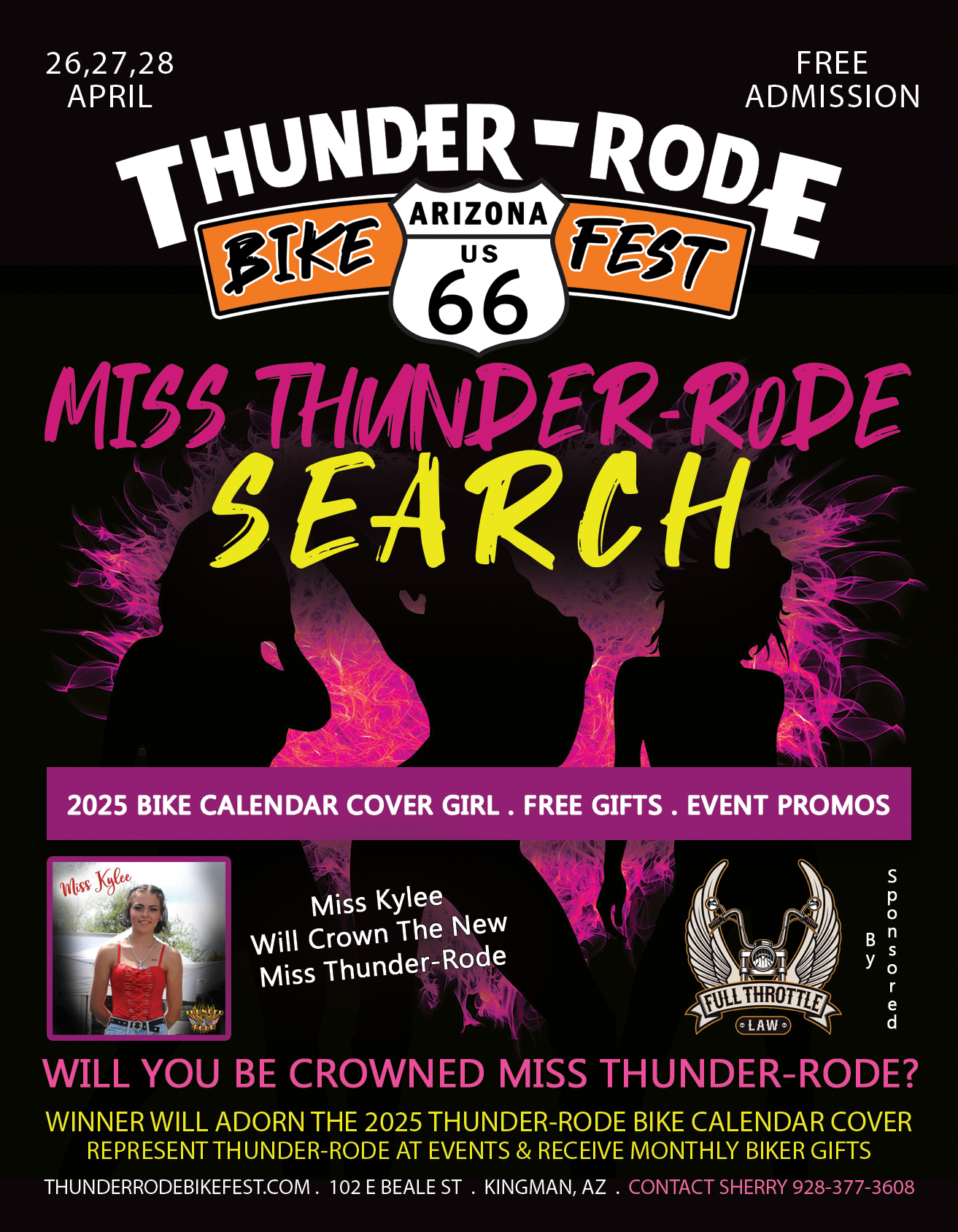 Miss Thunder-Rode Search Cover Girl